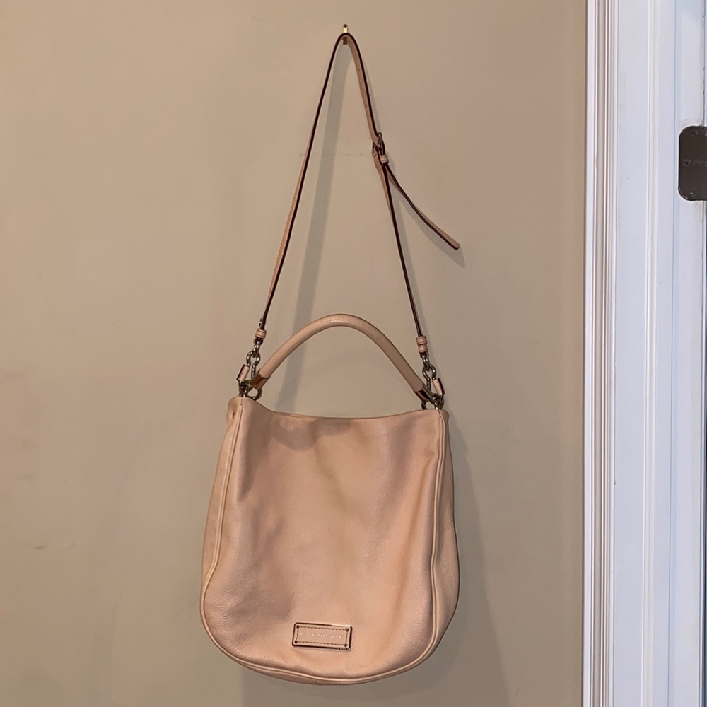 Marc Jacobs Too Hot to Handle Hobo Bag Pale Pink Great Condition